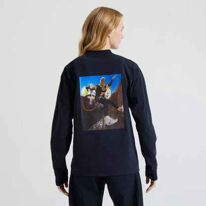 Specialized graphic relaxed tee ls black hrtg graphic xs