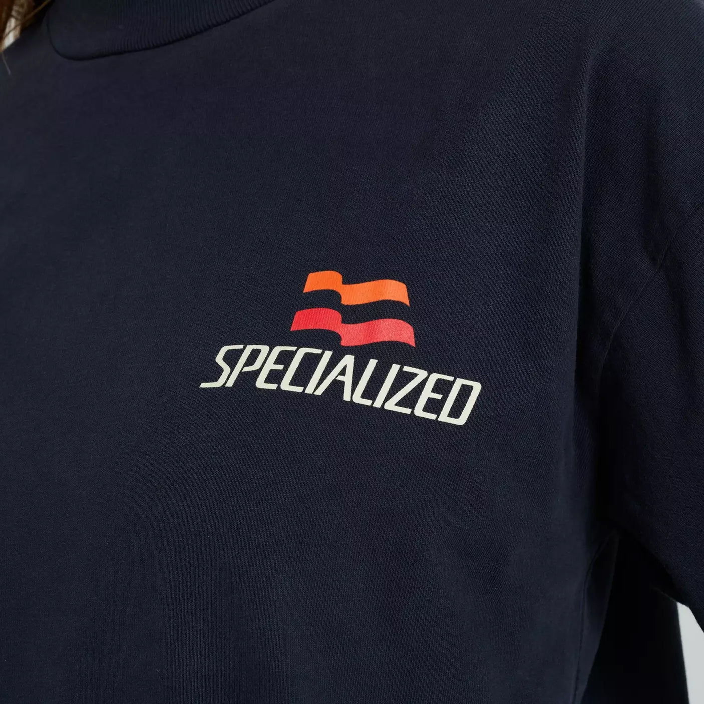 Specialized graphic relaxed tee ls black hrtg graphic xs