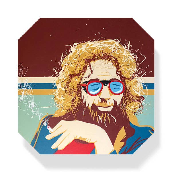 Uptripping (Shannon Foley Henn) - Jerry Garcia Après Ski Coaster