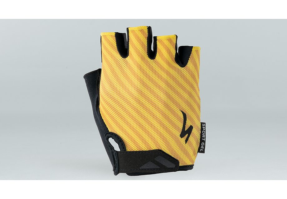Specialized Bg Sport Gel Glove Sf Brassy Yellow Stripe Xl-Goodwynn'sGoodwynn's