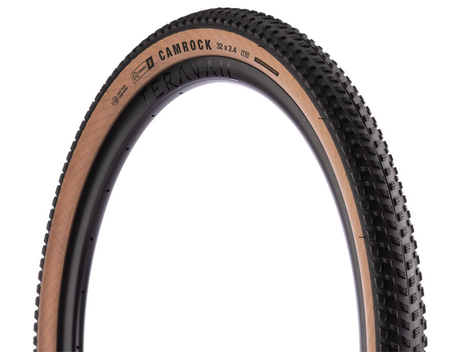 Teravail Camrock Tire - 32 x 2.4 Tubeless Folding Tan Durable - Superstructure  Fast Plus Compound-Goodwynn'sGoodwynn's