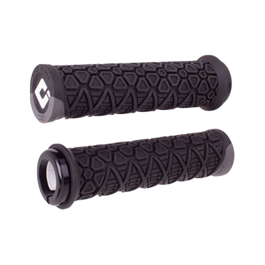 ODI Vanquish Grips - Black/Graphite Lock-On-Goodwynn'sGoodwynn's