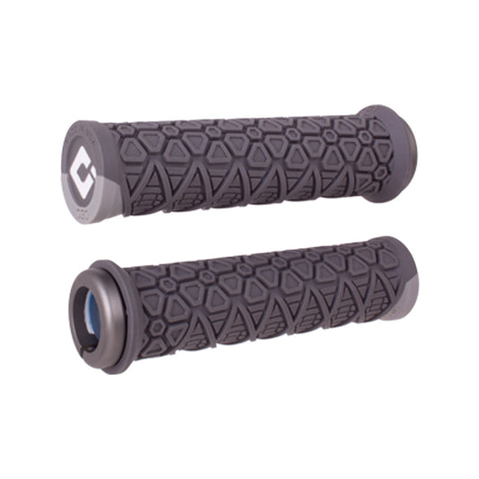 ODI Vanquish Grips - Graphite/Gray Lock-On-Goodwynn's