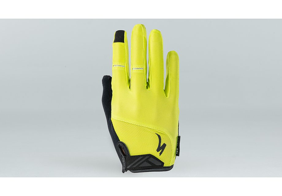 Specialized bg dual gel glove lf hyper green s