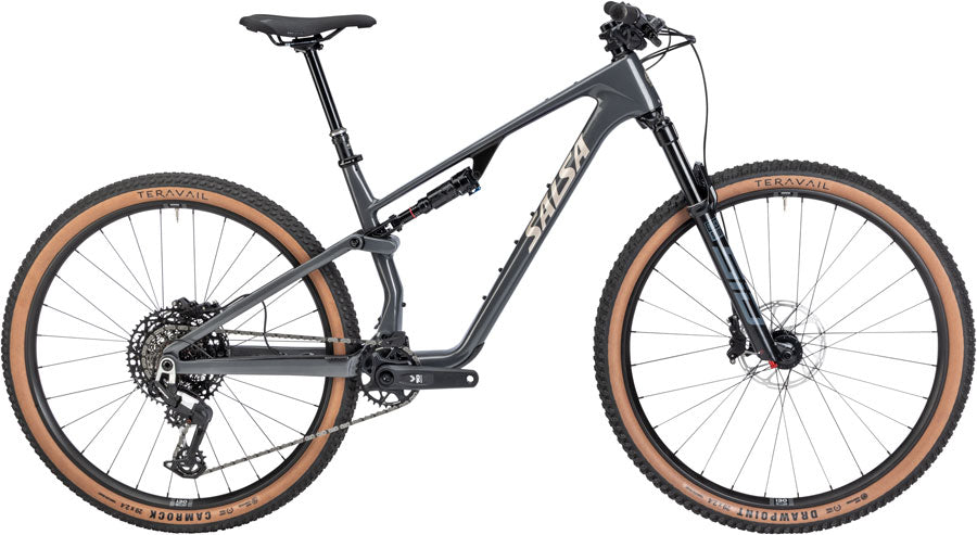 Salsa Spearfish C Eagle 90 Bike - 29" Carbon Graphite Gray Small-Goodwynn'sGoodwynn's