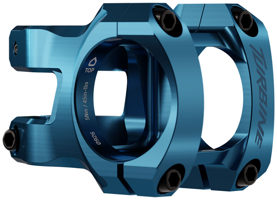 RaceFace Turbine Stem - 40mm 35mm Clamp +/-0 1 1/8" Turquoise-Goodwynn'sGoodwynn's