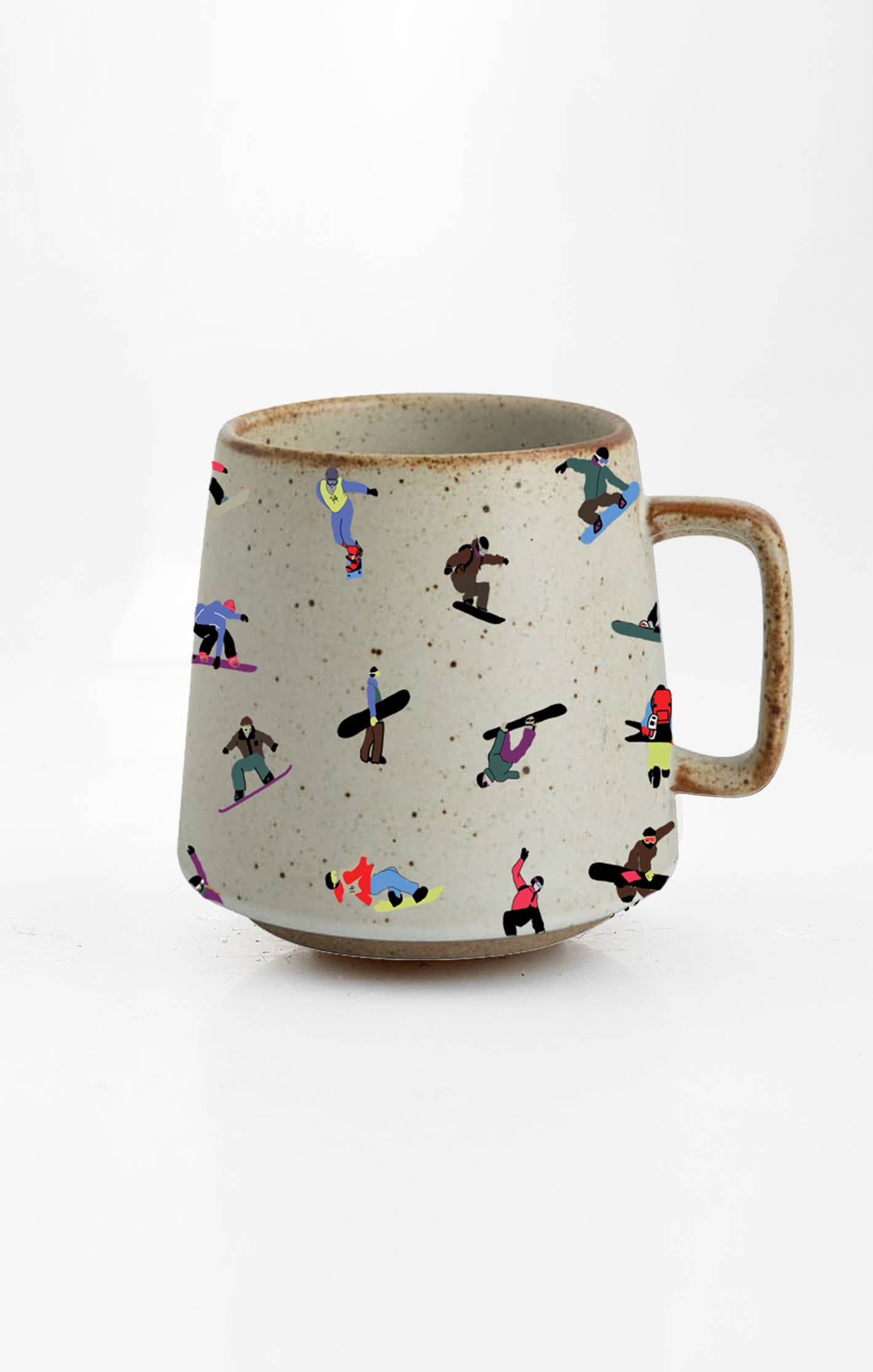 Artsy Em - Snowboarder Bliss Mug-Goodwynn'sGoodwynn's