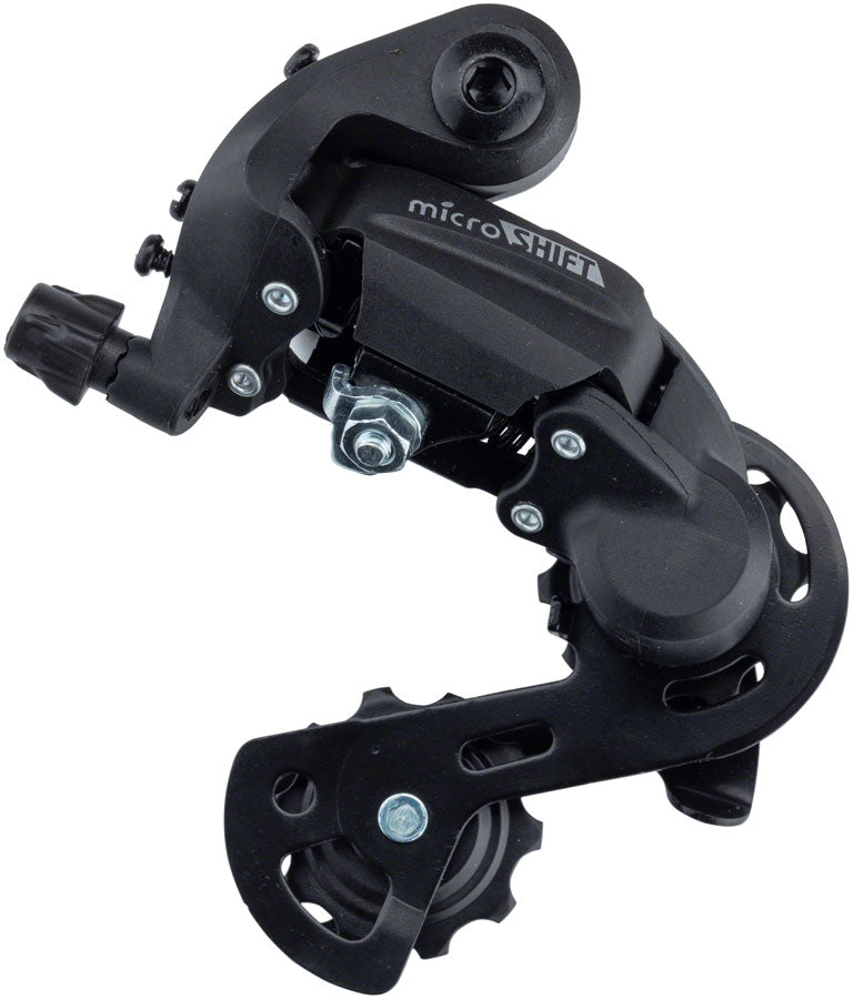 microSHIFT M21 Rear Derailleur - 6/7 Speed Super Short Cage Black-Goodwynn'sGoodwynn's