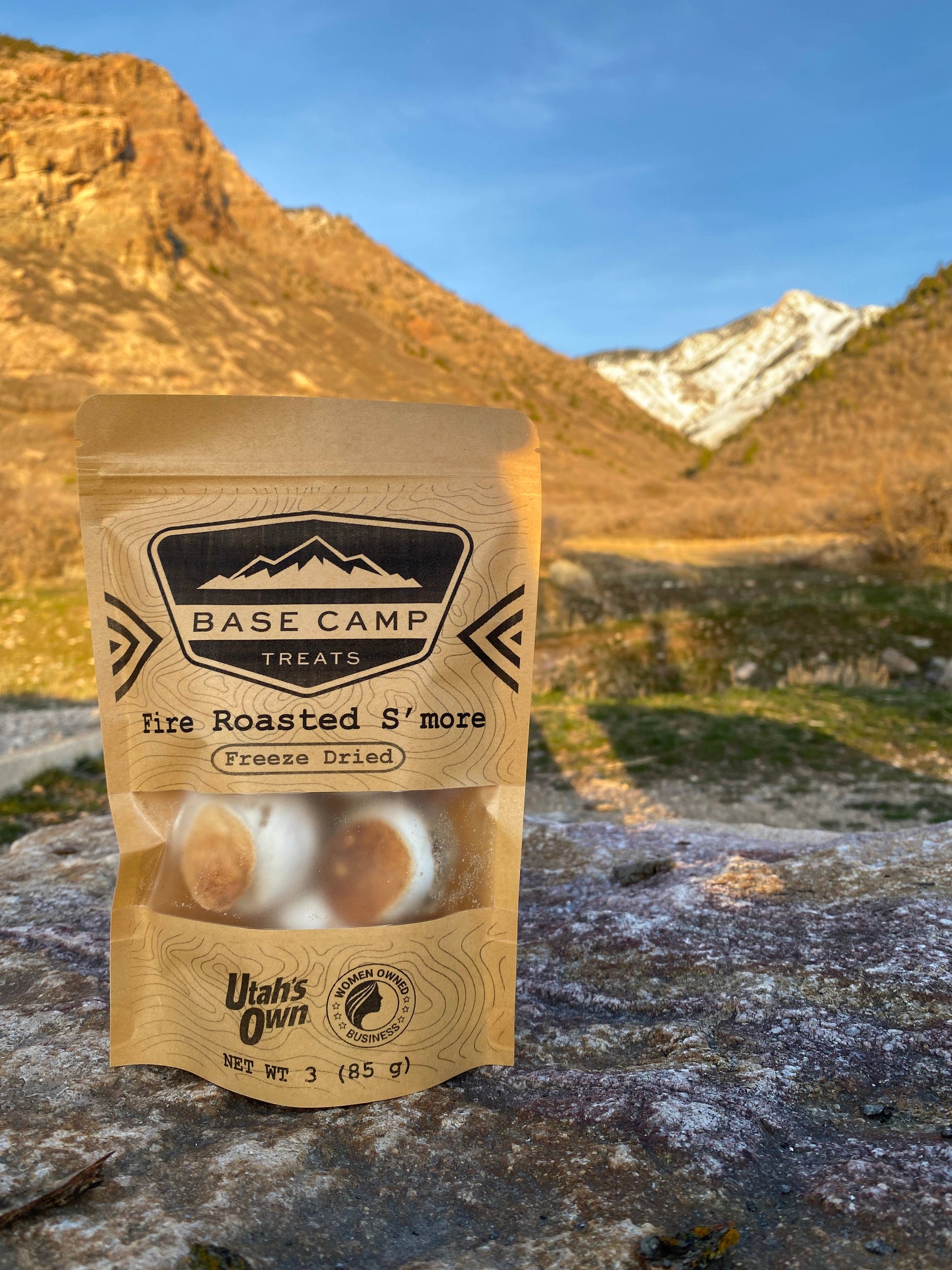 Base Camp Treats - Freeze Dried Fire Roasted S'more-Goodwynn'sGoodwynn's