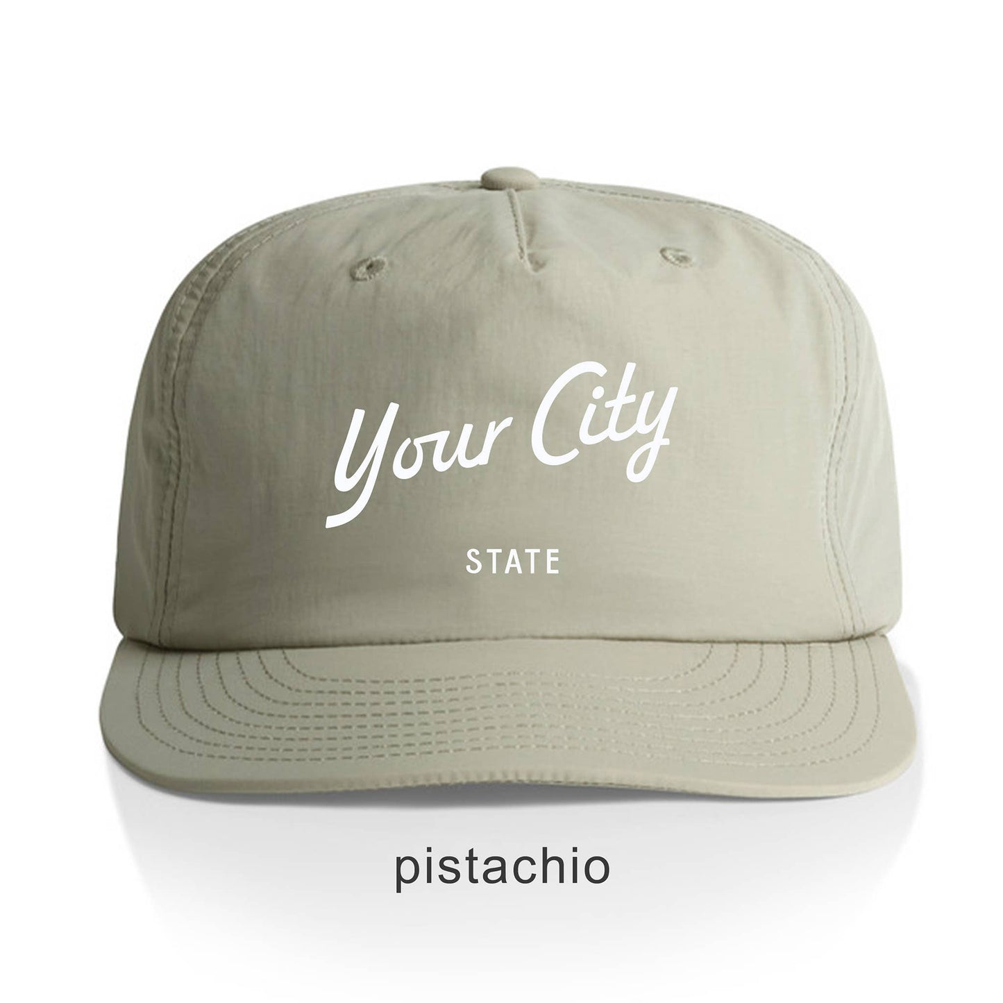 Endless August Supply Co. - Custom Nylon Hat | Script City Customizable Hat | Name Drop