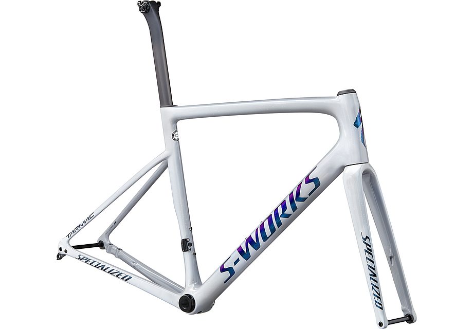 Specialized tarmac sl6 S-Works disc frmset gloss cool grey/dove grey/diamond dust/murano pearl 54