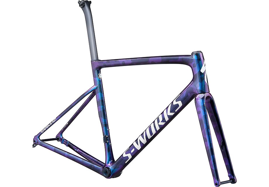 Specialized tarmac sl6 S-Works disc frmset gloss supernova chameleon/dove grey/tarmac black/camo 54-Goodwynn'sGoodwynn's