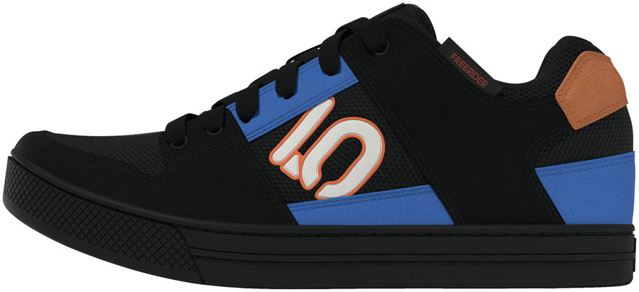 Five Ten Freerider Flat Shoes - Men's Core Black/Off White/Ray Blue 10-Goodwynn'sGoodwynn's