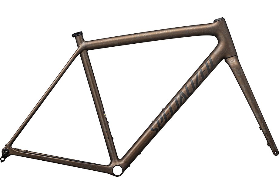 Specialized crux 10r frmset burnt gold metallic/black pearl dry impasto/obsidian 58-Goodwynn'sGoodwynn's