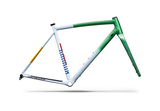 Specialized Crux Ds-Works Frmset Oasis Tint Flake Silver Morning Mist/Purple Haze 54-Goodwynn's