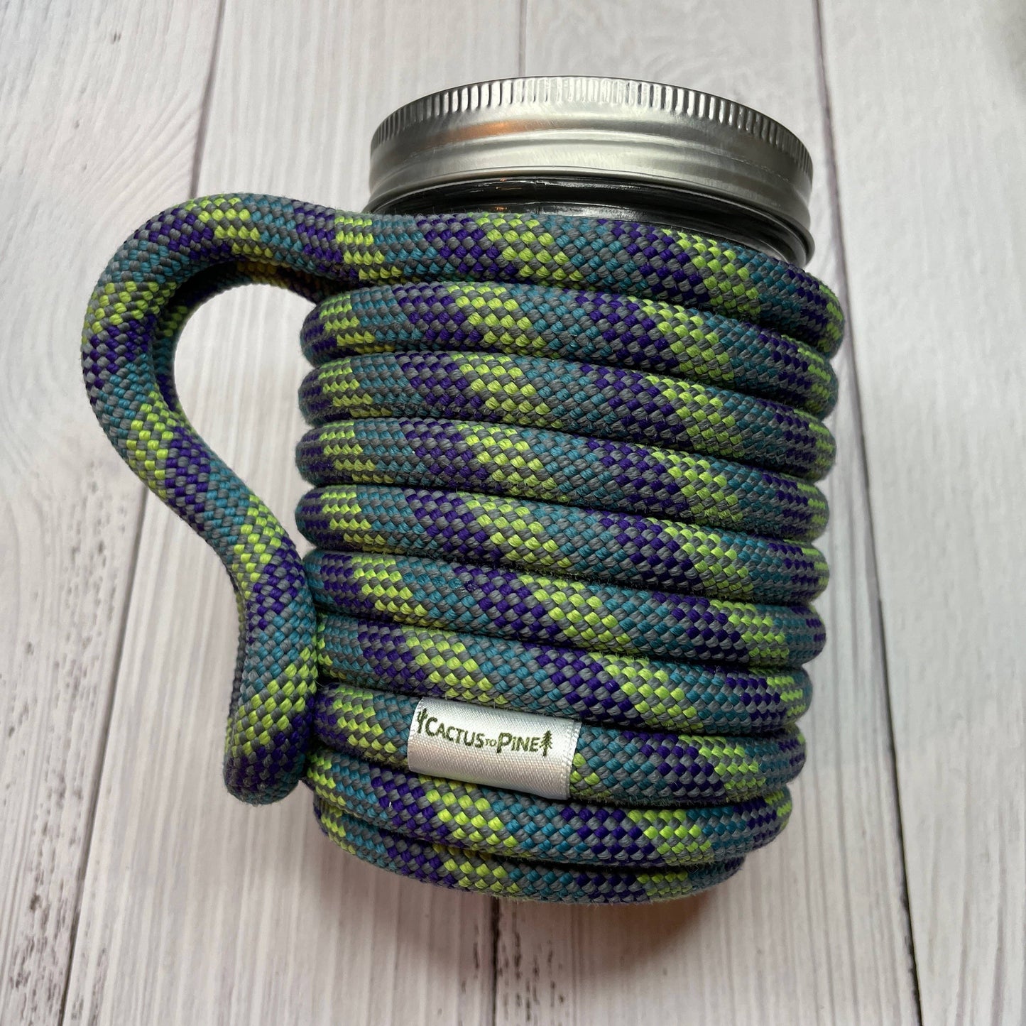 Cactus to Pine - Custom Tag Upcycled Rope Cozies!