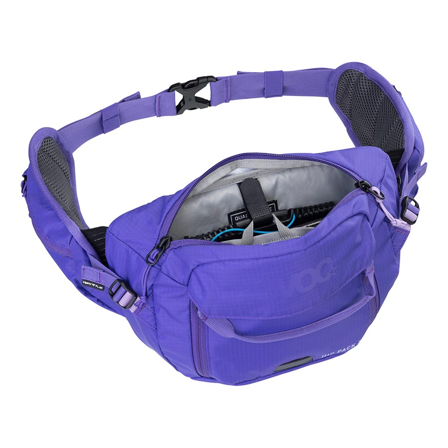 EVOC Hip Pack 3 + 1.5L Bladder Hip Pack 3L Included (1.5L) Violet-Goodwynn'sGoodwynn's
