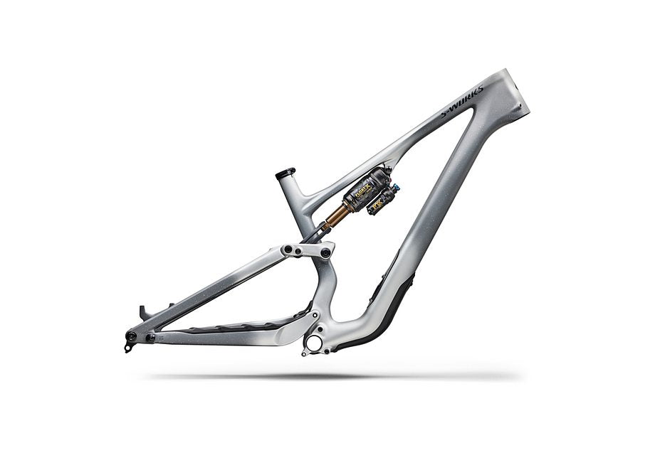 Specialized Stumpjumper 15 S-Works Frm Frame Satin Shadow Silver / Ashen Grey / Gloss Black Liquid Metal S1-Goodwynn'sGoodwynn's