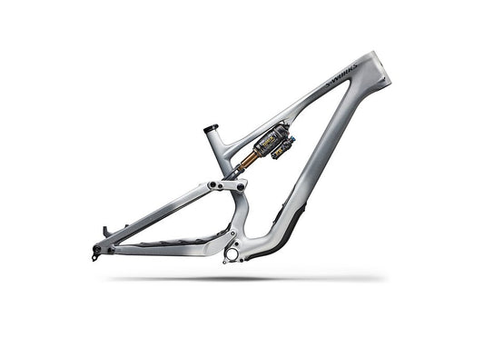 Specialized Stumpjumper 15 S-Works Frm Frame Satin Shadow Silver / Ashen Grey / Gloss Black Liquid Metal S1-Goodwynn's