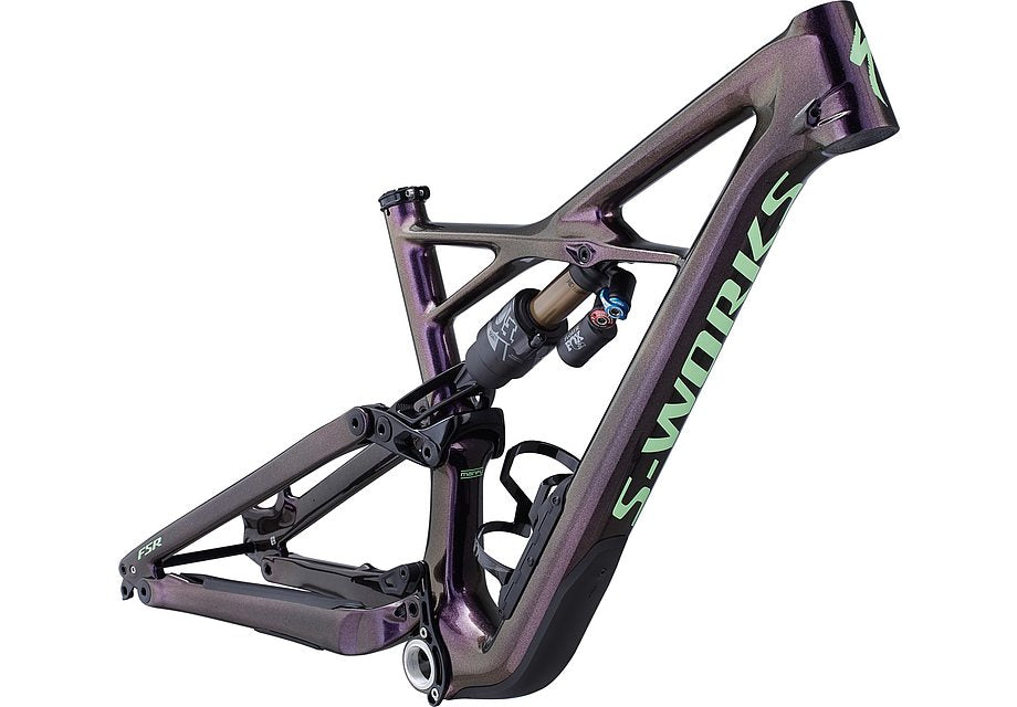 Specialized enduro fsr S-Works carbon 27.5 frm gloss sunset/acid kiwi m-Goodwynn'sGoodwynn's