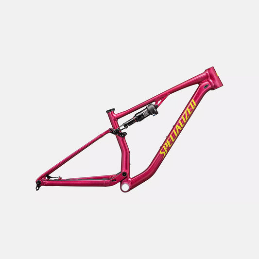 Specialized chisel frm frame gloss rebel pink tint organic brushed / satin ion metallic xs-Goodwynn's