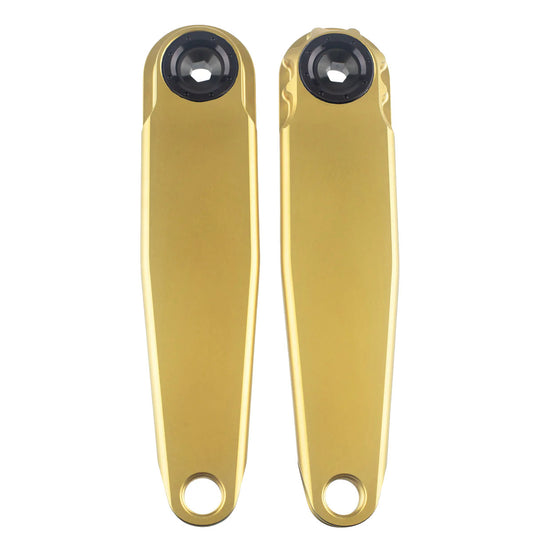 5Dev RGXC Ti Cranks 165mm (No Spindle)  Ti Nitride Gold-Goodwynn's