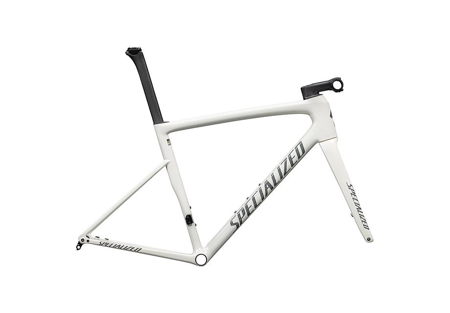 Specialized tarmac sl8 frmset gloss dune white / black pearl over ashen 49-Goodwynn'sGoodwynn's
