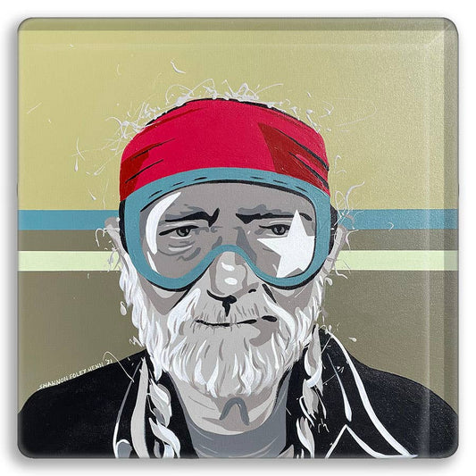 Uptripping (Shannon Foley Henn) - Willie Après Ski Coaster-Goodwynn's