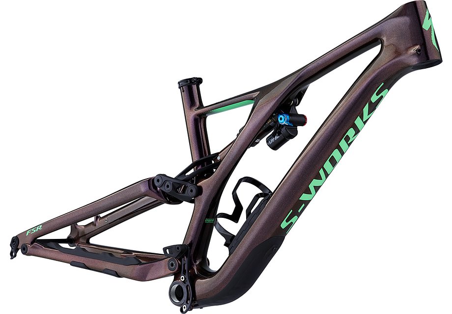 Specialized Stumpjumper fsr men S-Works carbon 27.5 frm gloss/sunset acid kiwi l-Goodwynn'sGoodwynn's