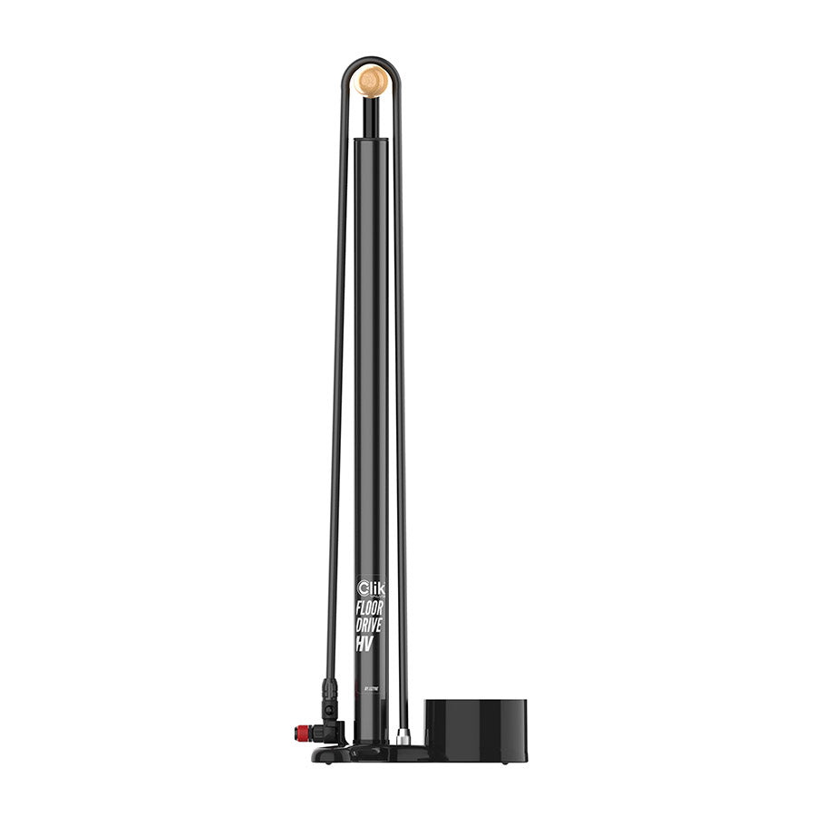 Lezyne Clik Floor Drive HV Pump Black