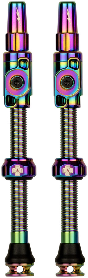 Muc-Off Big Bore Lite Tubeless Valve Stems - XLarge 60mm Iridescent-Goodwynn'sGoodwynn's