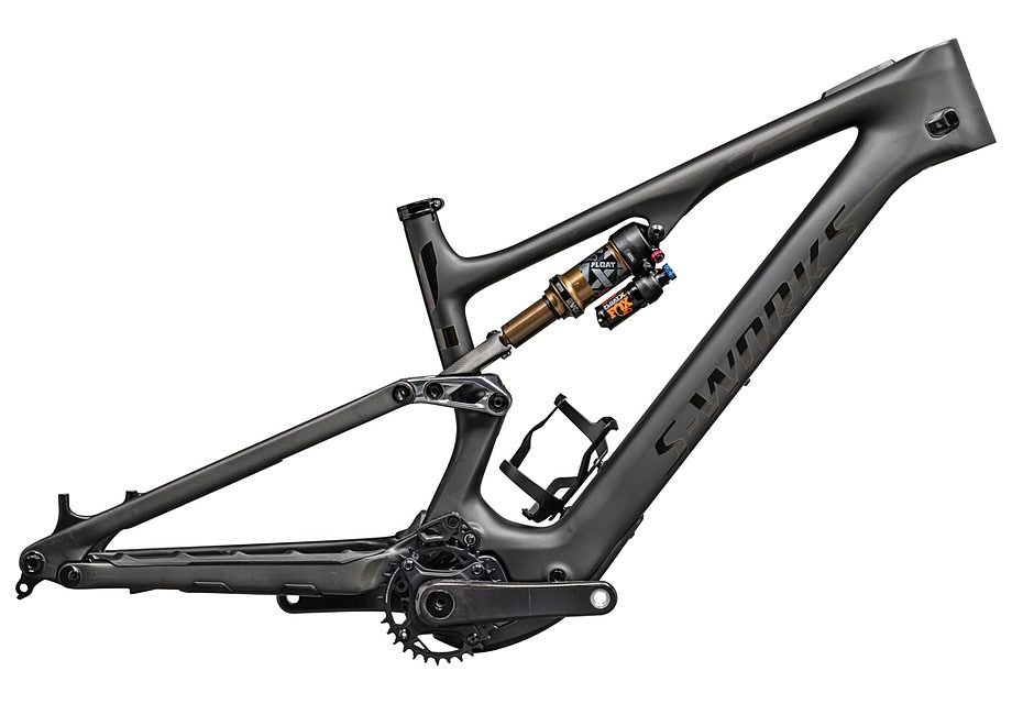 Specialized levo sl S-Works carbon frmset satin carbon / brushed black chrome foil / silver dust s4-Goodwynn'sGoodwynn's