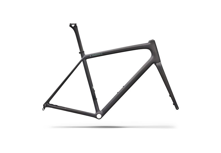 Specialized Aethos S-Works Frmset Rtp Raw Carbon / Premium Fjord Metallic 58-Goodwynn'sGoodwynn's