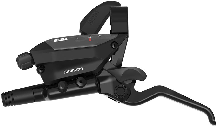 Shimano ST-EF515-L EZ Fire Plus Shift/Brake Lever - Left 3x Shift Optical Gear Display For Hydraulic Disc Brake BLK-Goodwynn'sGoodwynn's