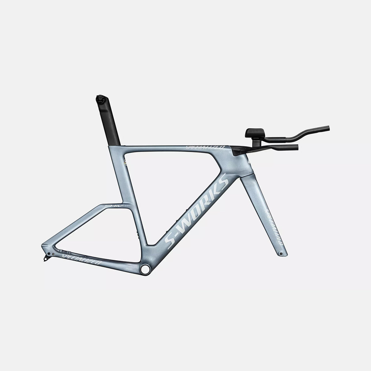 Specialized shiv tt S-Works module gloss glacial metallic / red to gold pearl edge fade / metallic white silver s-Goodwynn'sGoodwynn's