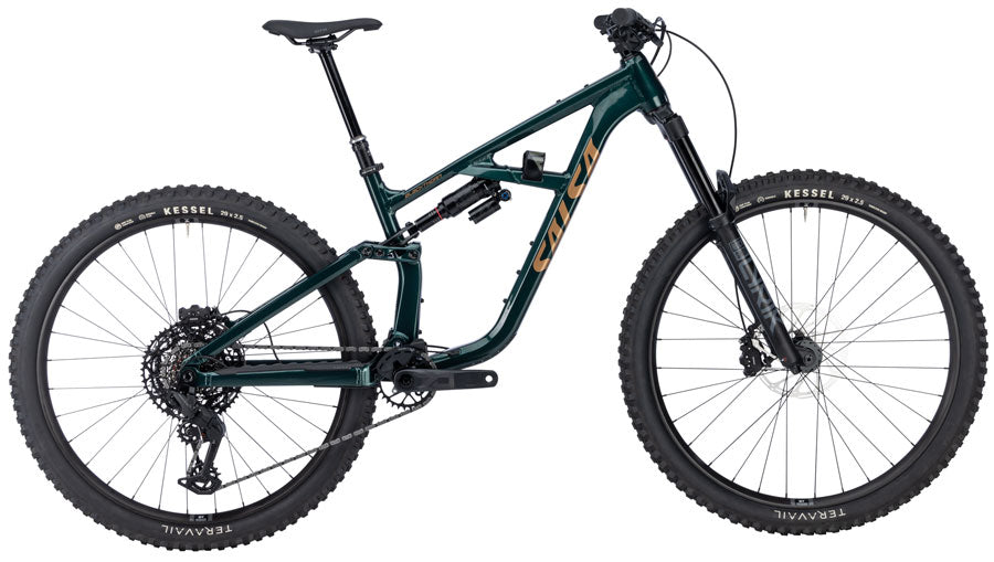 Salsa BLKthorn 145 Eagle 70 Transmission Bike - 29" Aluminum BLK Spruce Small