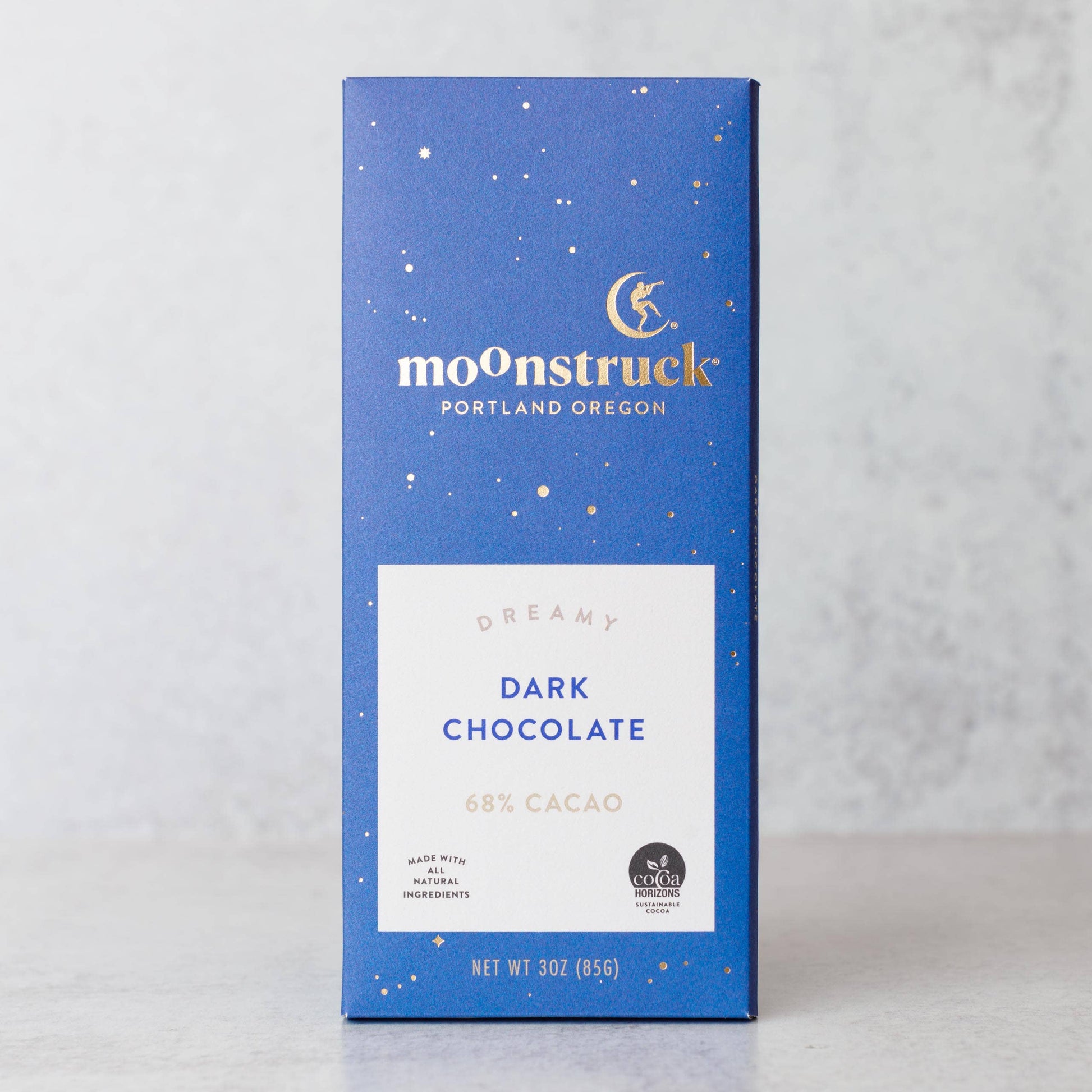Moonstruck Chocolate Co - Dreamy Dark Chocolate Bar-Goodwynn'sGoodwynn's