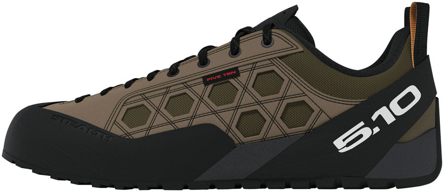 Five Ten Guidetennie Flat Shoes - Men's Cardboard/FTWR White/Core Black 10-Goodwynn'sGoodwynn's