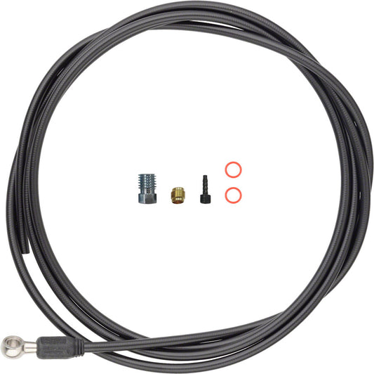 Jagwire Sport Mineral Oil Hydraulic Hose Kit for Magura MT 2000mm Black-Goodwynn's