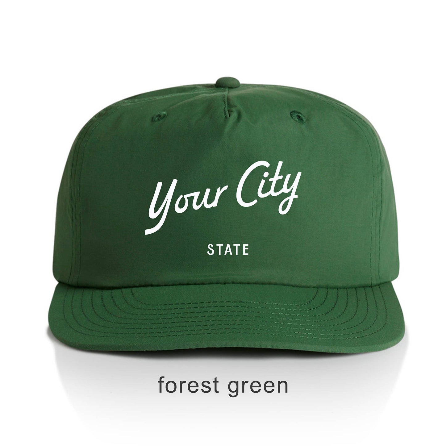 Endless August Supply Co. - Custom Nylon Hat | Script City Customizable Hat | Name Drop