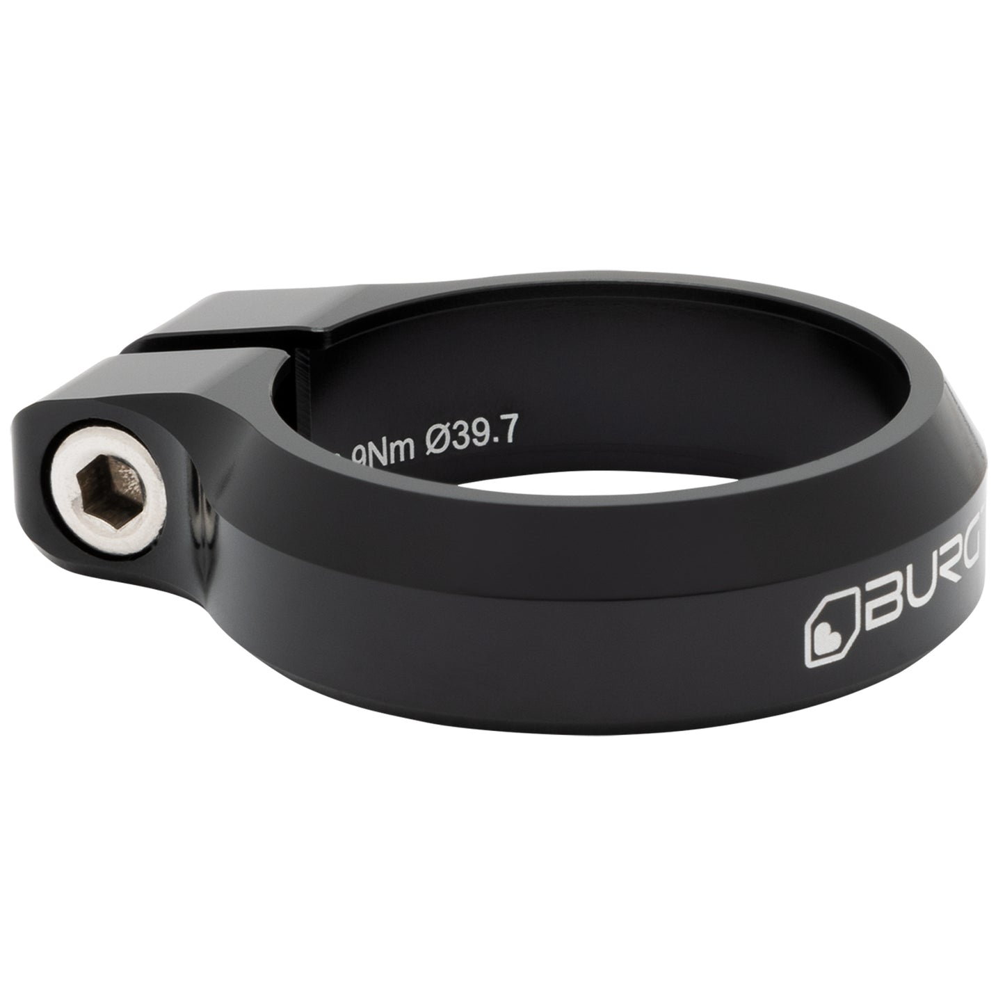 Burgtec Seat Clamp 39.7mm Burgtec Black