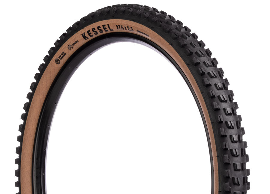 Teravail Kessel Tire - 27.5 x 2.5 Tubeless Folding Tan Durable Grip Plus Compound-Goodwynn'sGoodwynn's