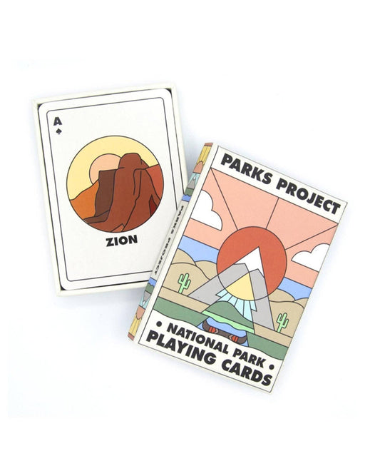 Parks Project - Minimalist National Park Playing Cards-Goodwynn's