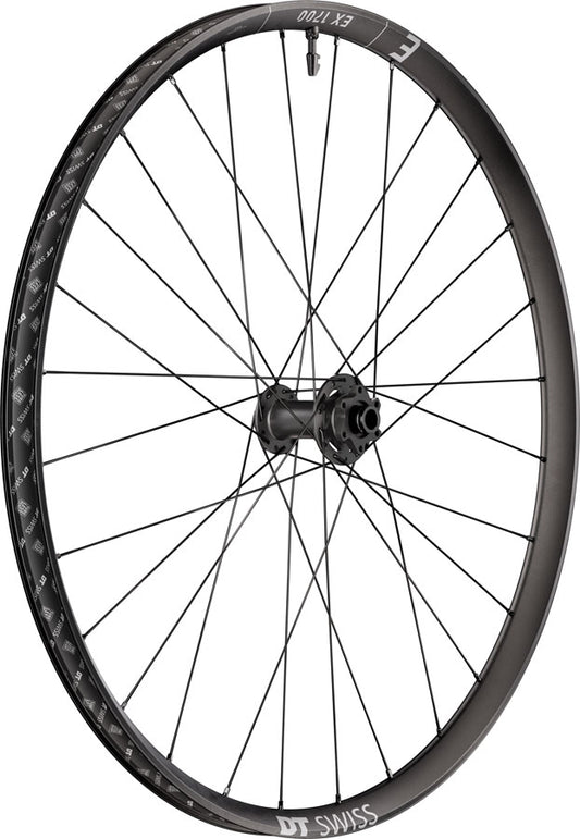 DT Swiss EX 1700 Classic 30 Front Wheel - 27.5" 15 x 110mm 6-Bolt Black-Goodwynn's