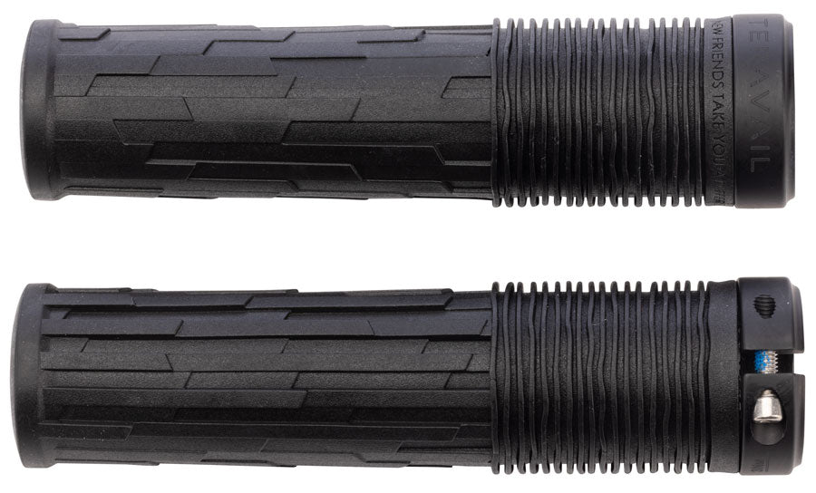 Teravail Lytho Grips - Lock-On Obsidian Black 32mm-Goodwynn'sGoodwynn's