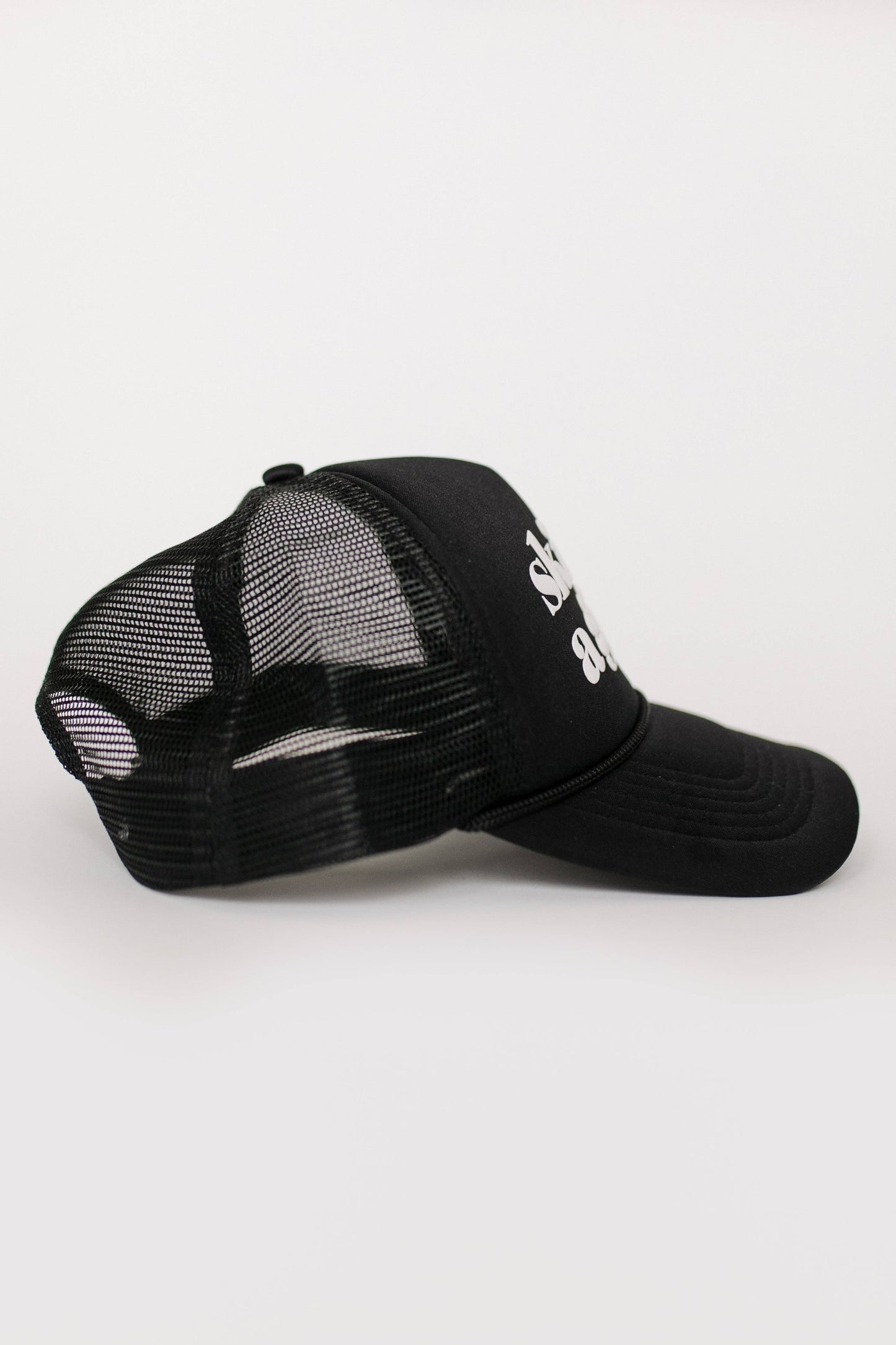 Ski Like a Girl - Ski Like a Girl Trucker Black