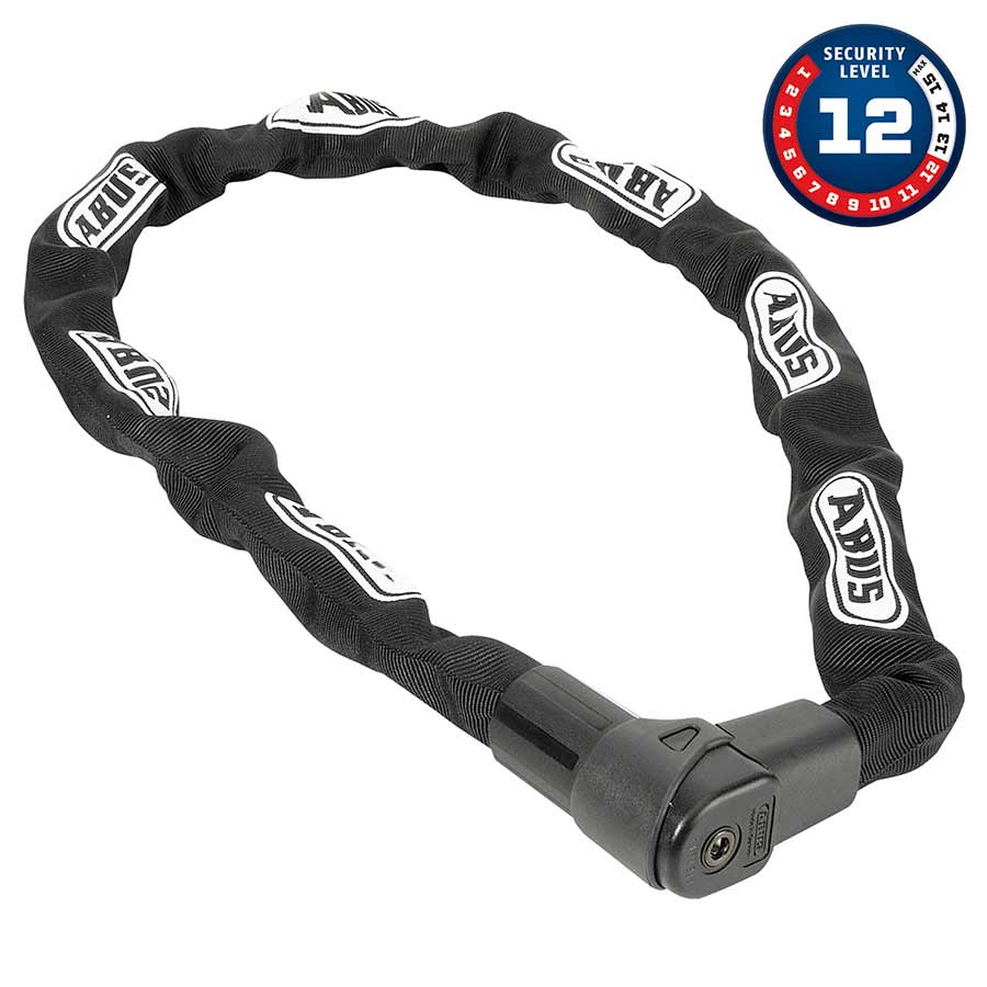 Abus CityChain Plus 1010K Chain Lock Key 9mm 110cm 3.6 Black-Goodwynn'sGoodwynn's