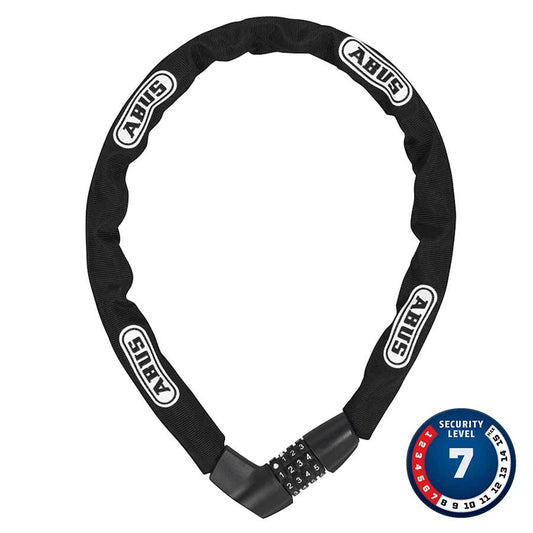 Abus Tresor 1385 Chain Lock Combo 7mm 85cm 2.8 Black-Goodwynn's