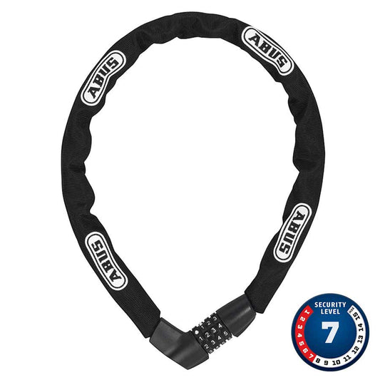 Abus Tresor 1385 Chain Lock Combo 7mm 110cm 3.6 Black-Goodwynn's