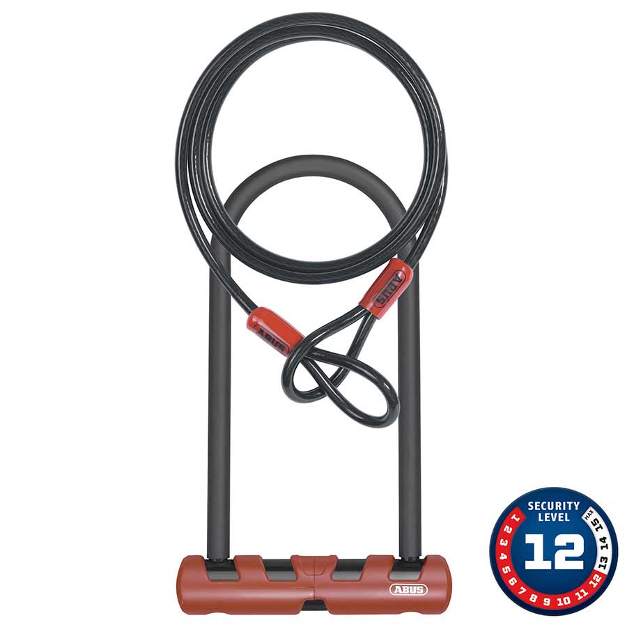 Abus Ultimate ComboPack - 420STD 9" U-lock 10mm/120cm Cable USH Bracket-Goodwynn'sGoodwynn's
